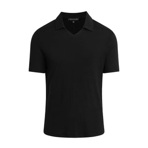 MONFRERE-bond-polo-crepe-noir