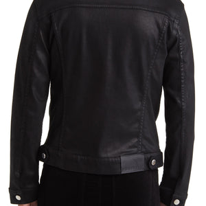 Dean Jacket Coated Noir - MONFRÈRE