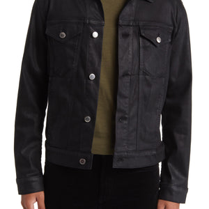 Dean Jacket Coated Noir - MONFRÈRE